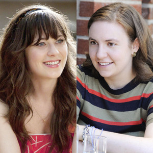 Zooey Deschanel, New Girl, Lena Dunham, Girls Zooey Deschanel, New Girl, Lena Dunham, Girls
